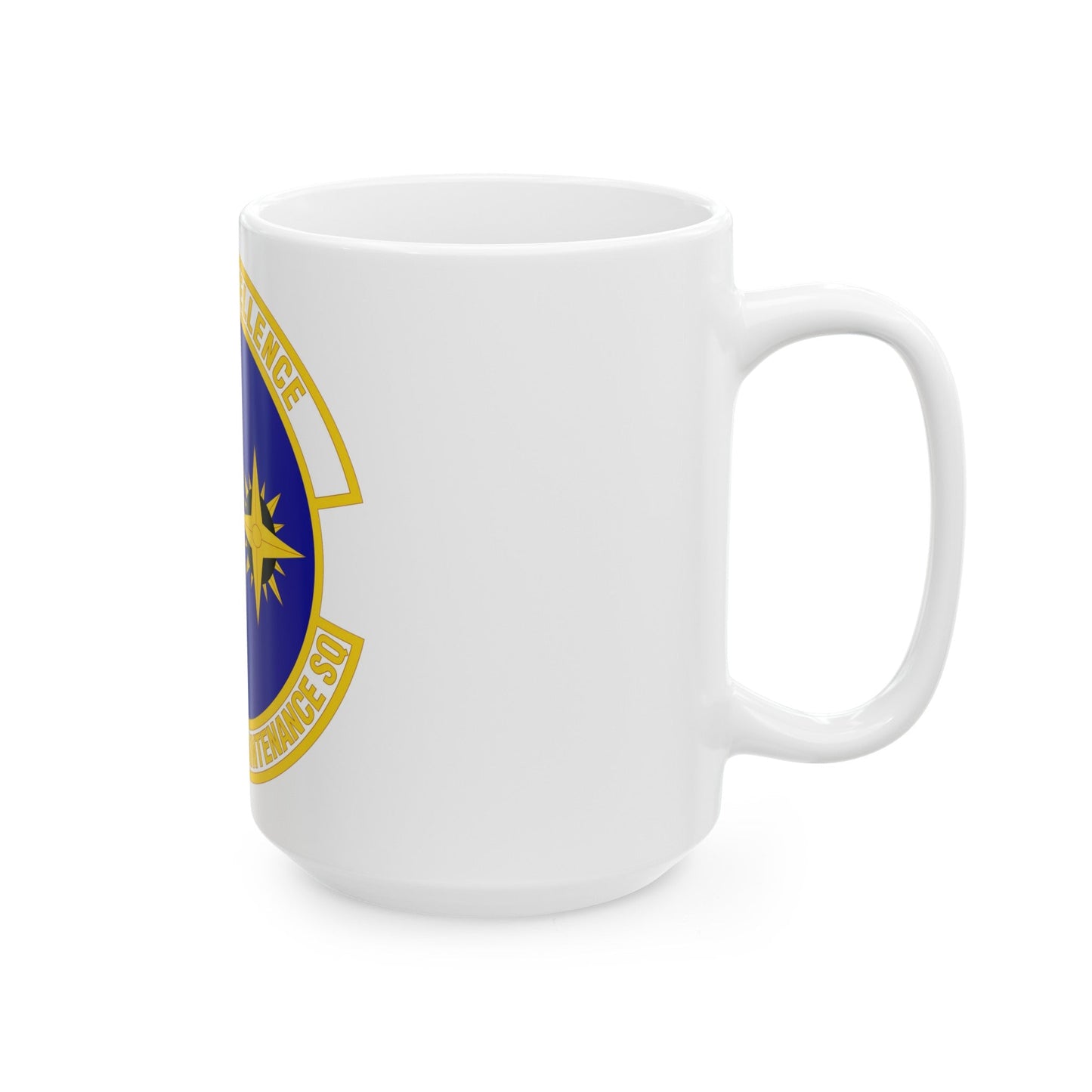 305 Aircraft Maintenance Squadron AMC (U.S. Air Force) White Coffee Mug-The Sticker Space