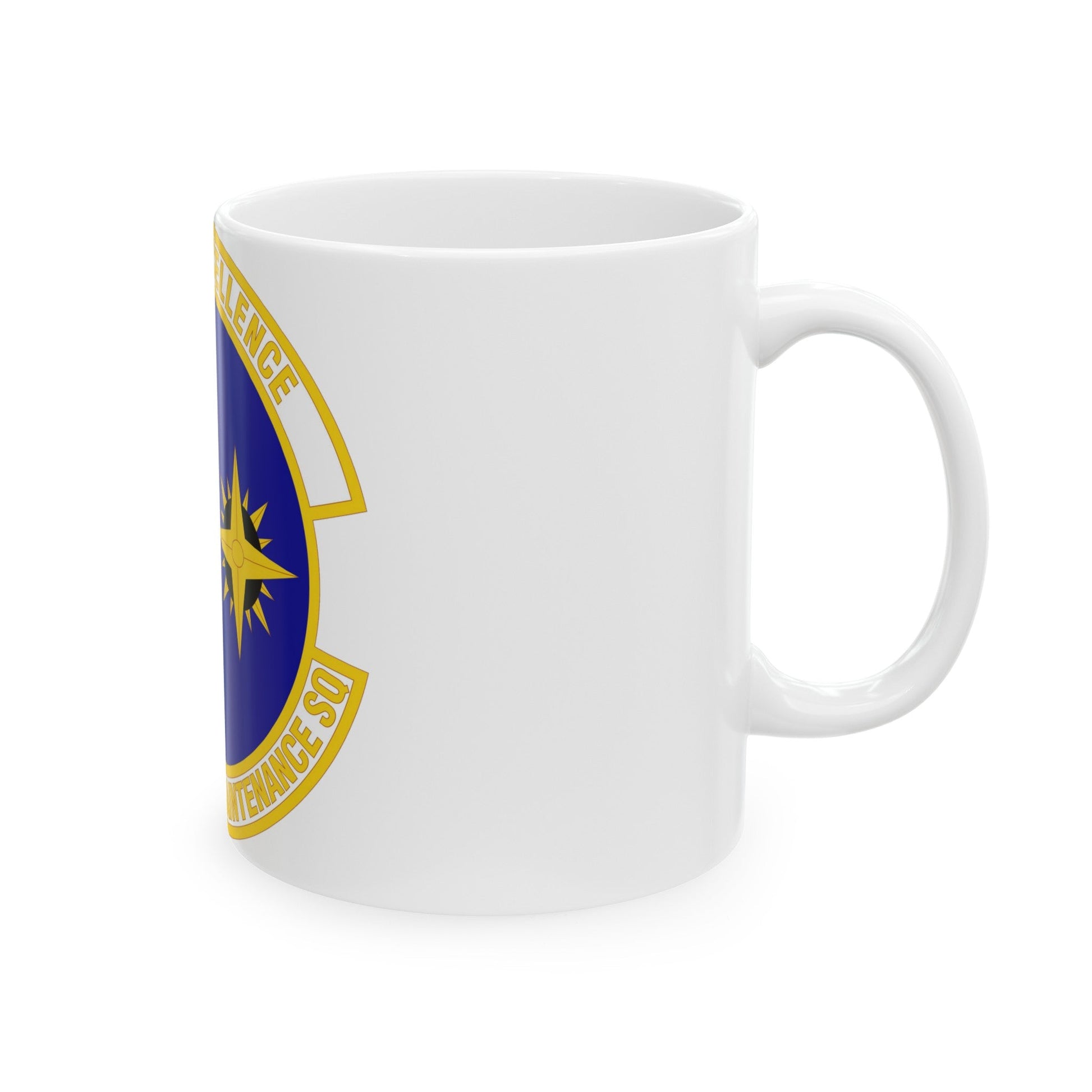 305 Aircraft Maintenance Squadron AMC (U.S. Air Force) White Coffee Mug-The Sticker Space