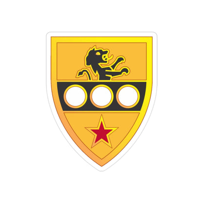 305 Cavalry Regiment (U.S. Army) REVERSE PRINT Transparent STICKER-2" × 2"-The Sticker Space