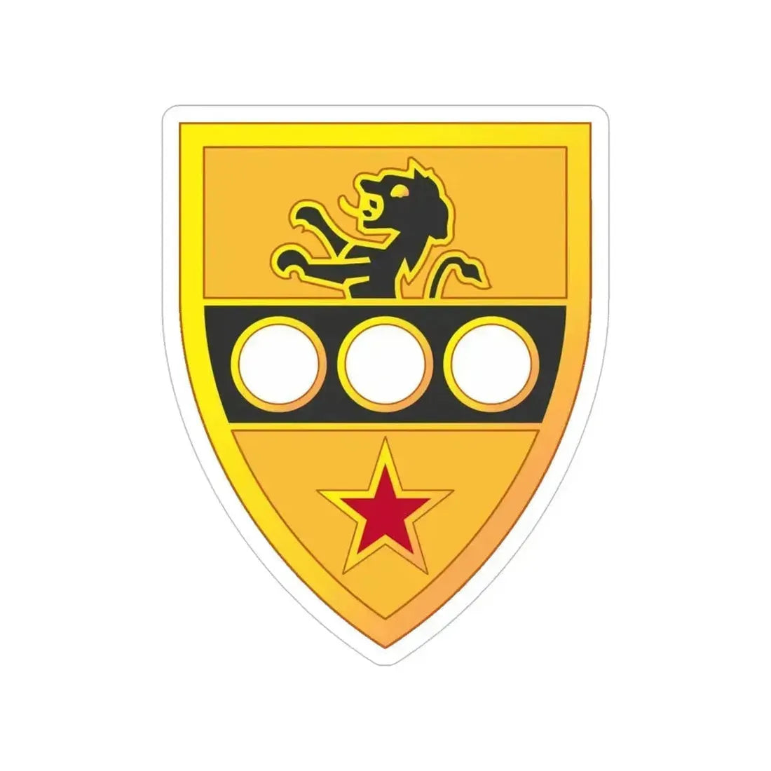 305 Cavalry Regiment (U.S. Army) Transparent STICKER Die-Cut Vinyl Decal 5 Inch - The Sticker Space