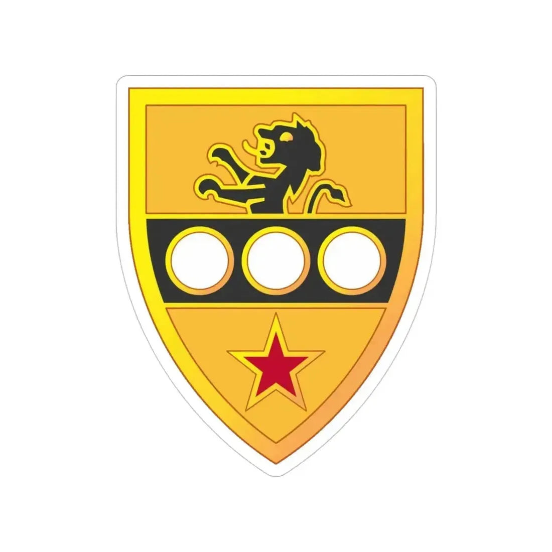 305 Cavalry Regiment (U.S. Army) Transparent STICKER Die-Cut Vinyl Decal - The Sticker Space