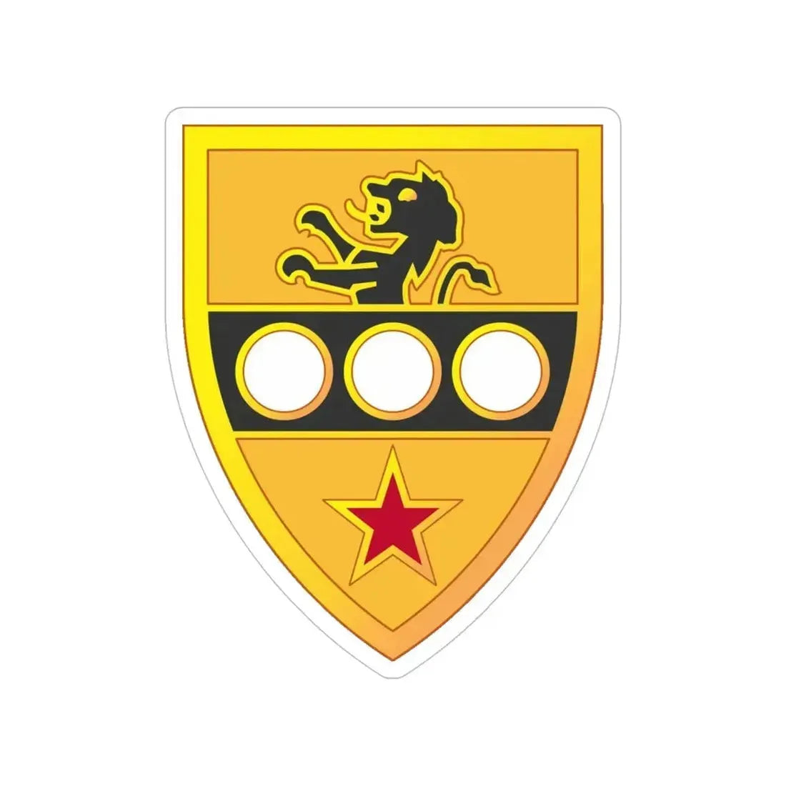 305 Cavalry Regiment (U.S. Army) Transparent STICKER Die-Cut Vinyl Decal - The Sticker Space