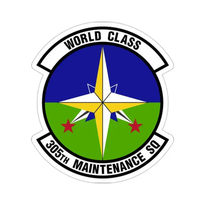 305 Maintenance Squadron AMC (U.S. Air Force) STICKER Vinyl Die-Cut Decal 2 Inch - The Sticker Space