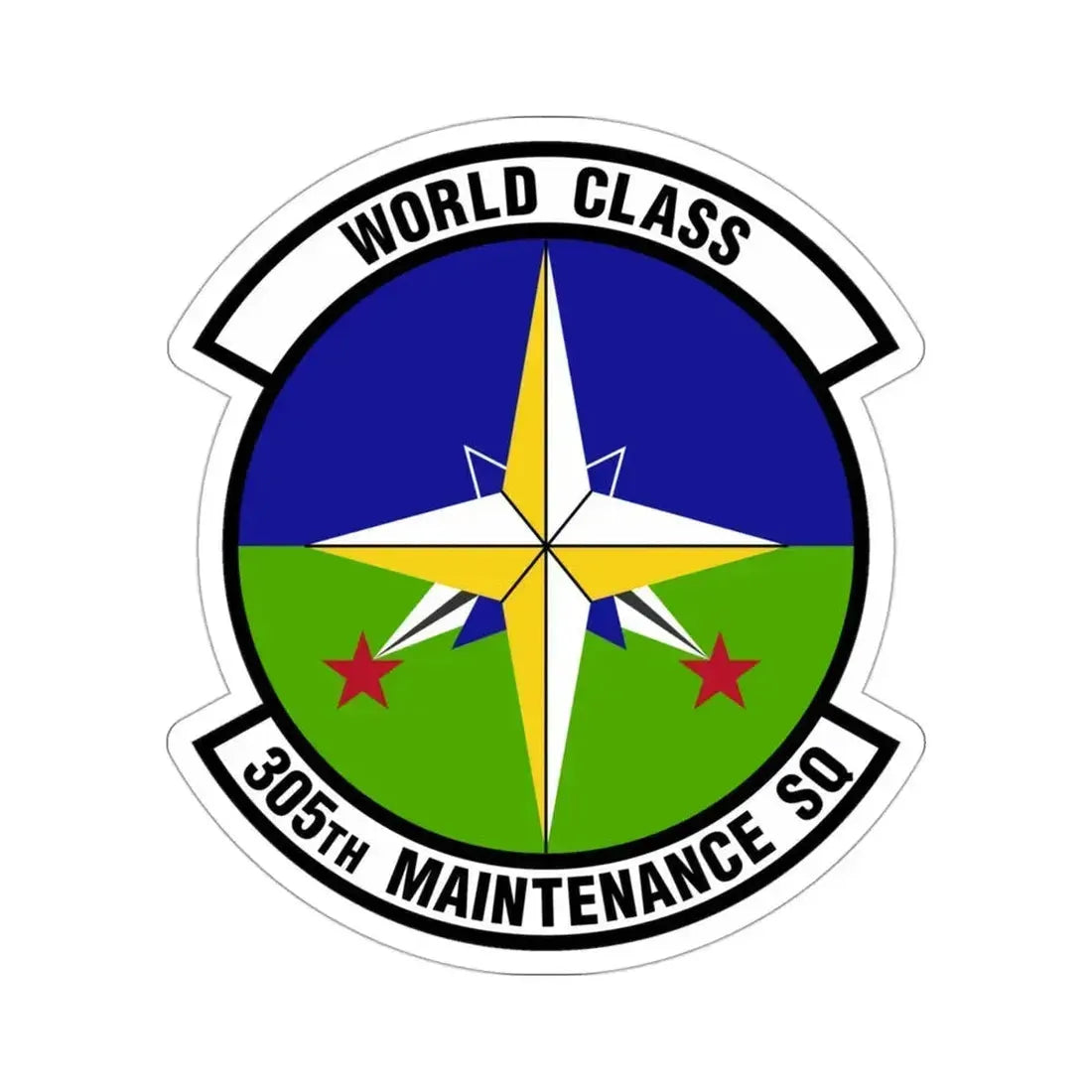 305 Maintenance Squadron AMC (U.S. Air Force) STICKER Vinyl Die-Cut Decal 3 Inch - The Sticker Space
