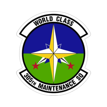 305 Maintenance Squadron AMC (U.S. Air Force) STICKER Vinyl Die-Cut Decal - The Sticker Space