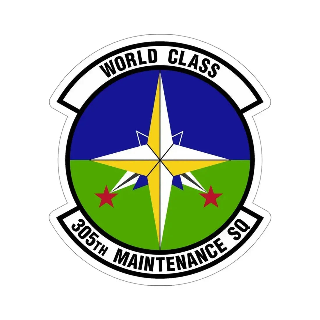305 Maintenance Squadron AMC (U.S. Air Force) STICKER Vinyl Die-Cut Decal - The Sticker Space