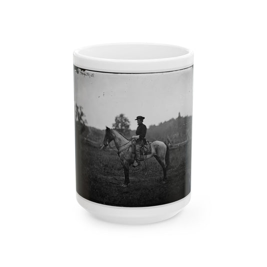 Bealeton, Virginia. Captain Henry Page, A. Q. M. Army Of The Potomac Headquarters (U.S. Civil War) White Coffee Mug