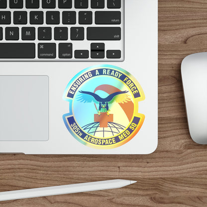 305th Aerospace Medicine Squadron (U.S. Air Force) Holographic STICKER Die-Cut Vinyl Decal-The Sticker Space