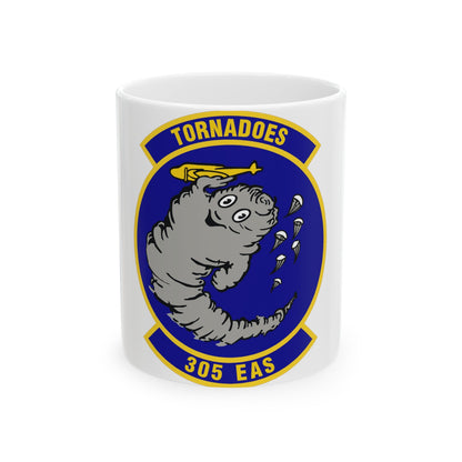 305th Expeditionary Airlift Squadron (U.S. Air Force) White Coffee Mug-11oz-The Sticker Space
