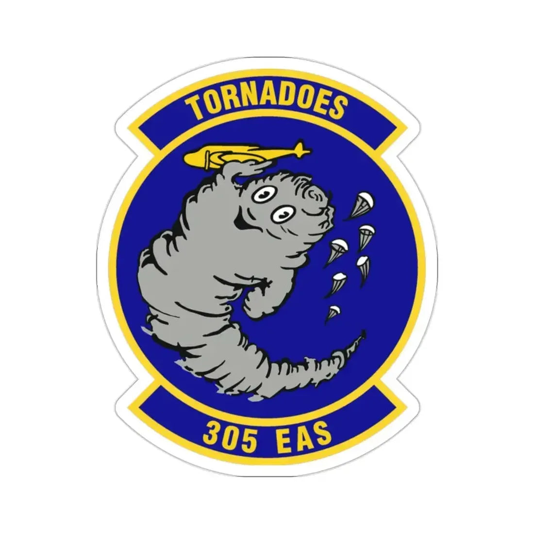 305th Expeditionary Airlift Squadron (U.S. Air Force) STICKER Vinyl Die-Cut Decal 2 Inch - The Sticker Space