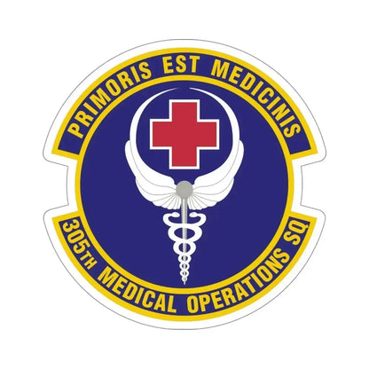 305th Medical Operations Squadron (U.S. Air Force) STICKER Vinyl Die-Cut Decal 5 Inch - The Sticker Space