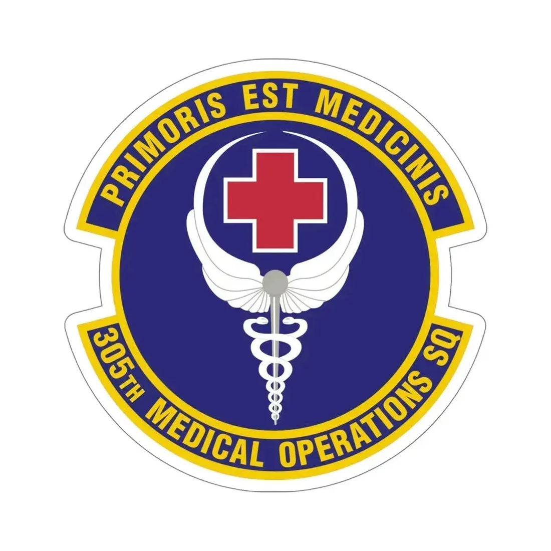 305th Medical Operations Squadron (U.S. Air Force) STICKER Vinyl Die-Cut Decal 6 Inch - The Sticker Space