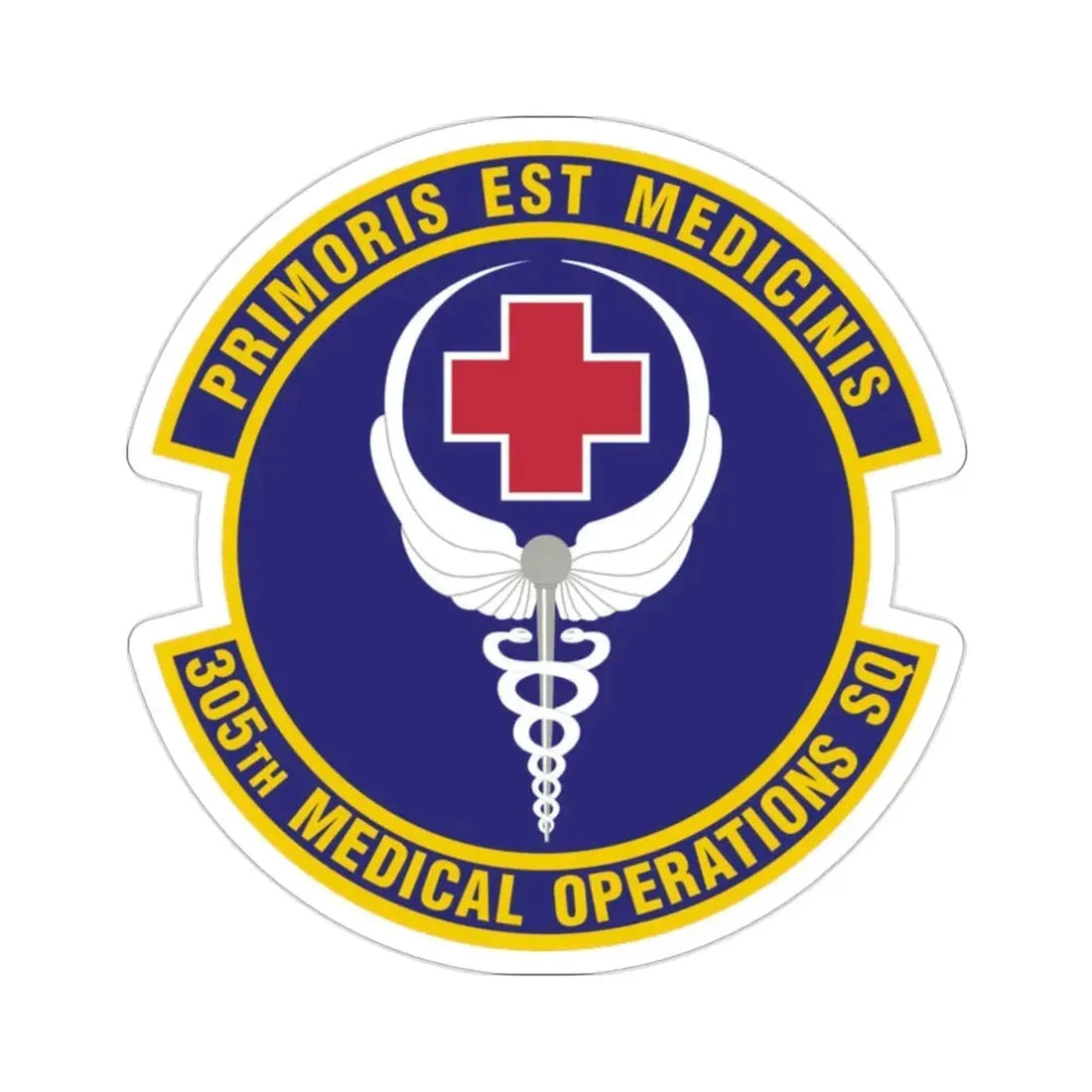 305th Medical Operations Squadron (U.S. Air Force) STICKER Vinyl Die-Cut Decal - The Sticker Space