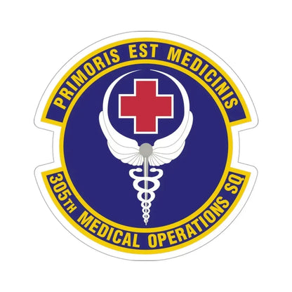 305th Medical Operations Squadron (U.S. Air Force) STICKER Vinyl Die-Cut Decal - The Sticker Space