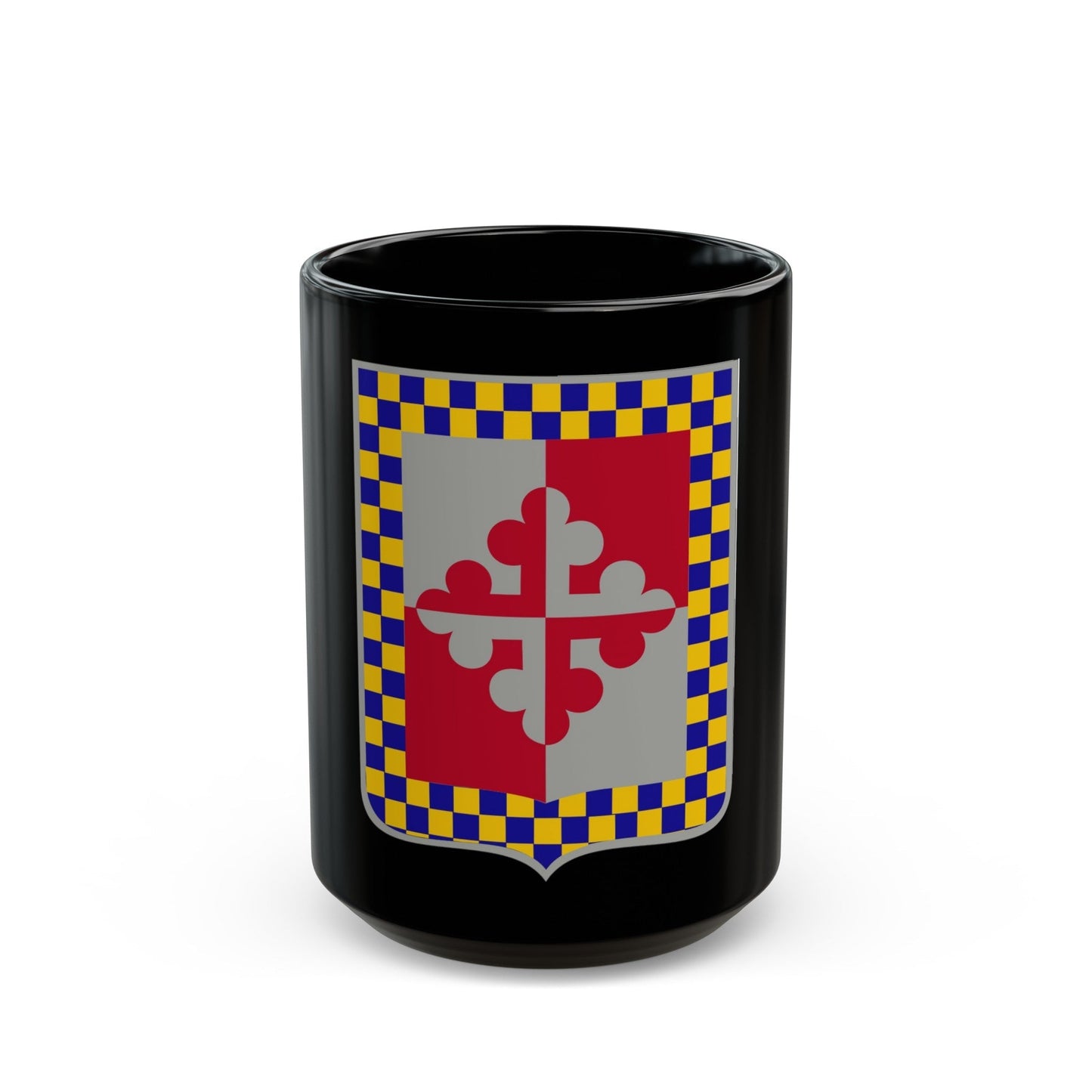 306 Cavalry Regiment (U.S. Army) Black Coffee Mug-15oz-The Sticker Space