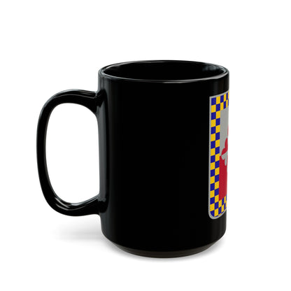 306 Cavalry Regiment (U.S. Army) Black Coffee Mug-The Sticker Space