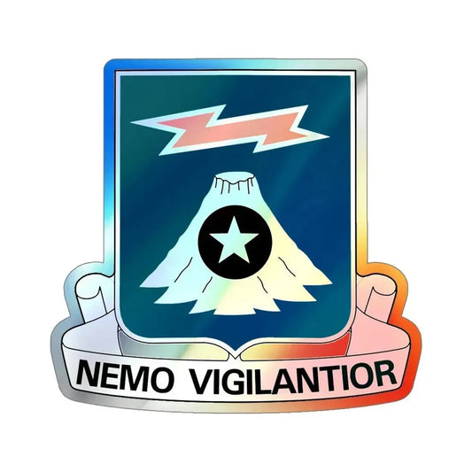 306 Military Intelligence Battalion (U.S. Army) Holographic STICKER Die-Cut Vinyl Decal 6 Inch Holographic - The Sticker Space