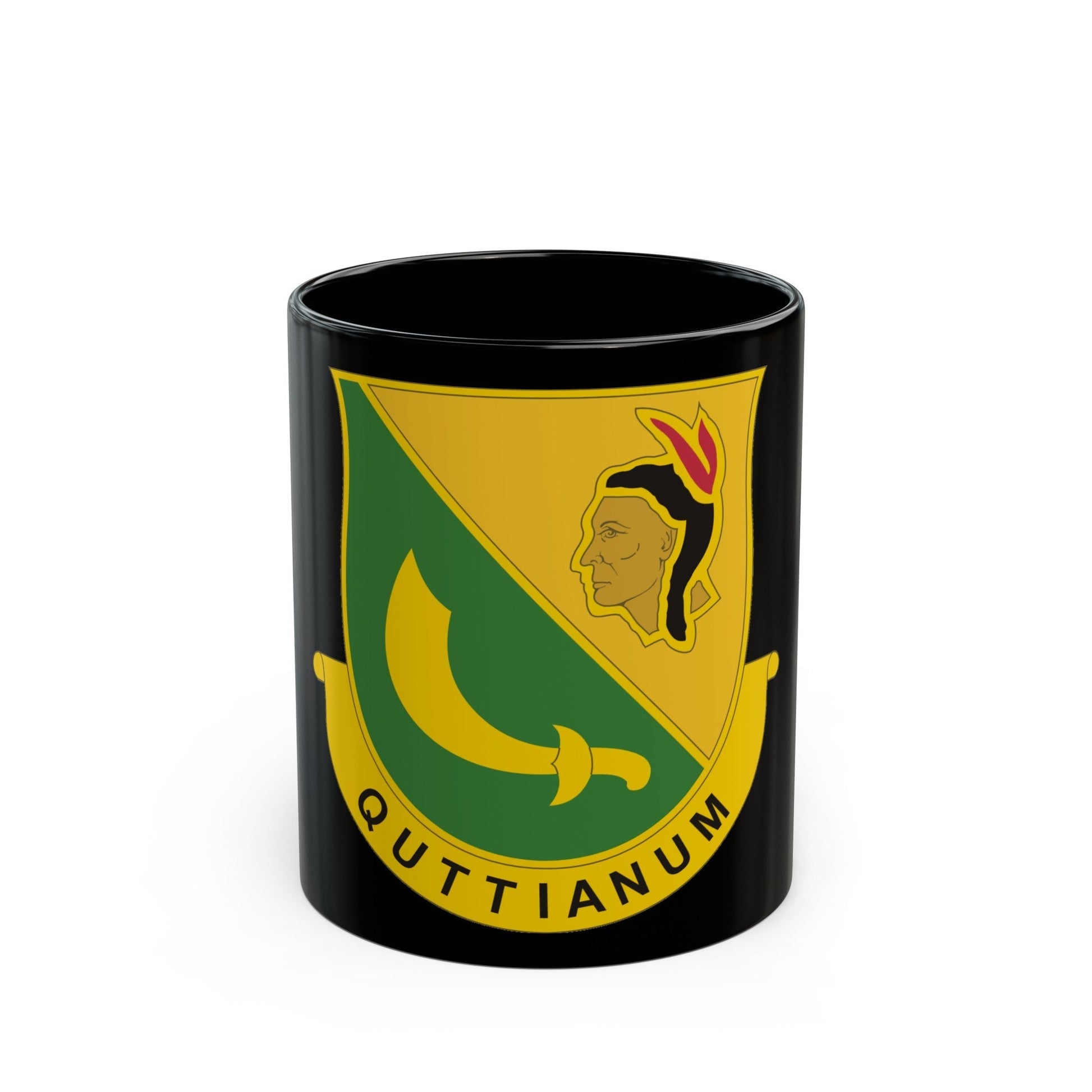 306 Military Police Battalion (U.S. Army) Black Coffee Mug-11oz-The Sticker Space