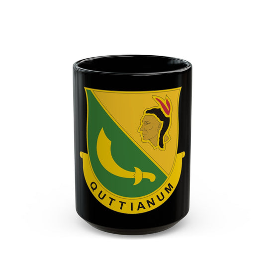 306 Military Police Battalion (U.S. Army) Black Coffee Mug-15oz-The Sticker Space