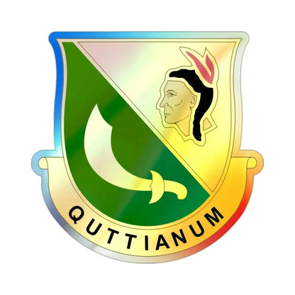 306 Military Police Battalion (U.S. Army) Holographic STICKER Die-Cut Vinyl Decal - The Sticker Space