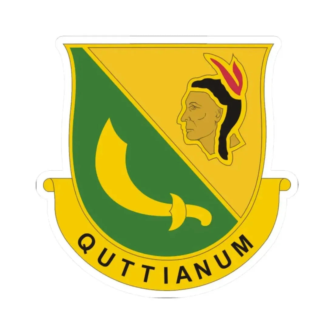 306 Military Police Battalion (U.S. Army) STICKER Vinyl Kiss-Cut Decal 2 Inch White - The Sticker Space