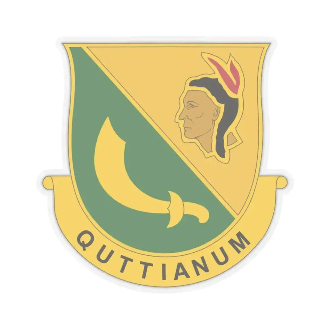 306 Military Police Battalion (U.S. Army) STICKER Vinyl Kiss-Cut Decal 4 Inch Transparent - The Sticker Space