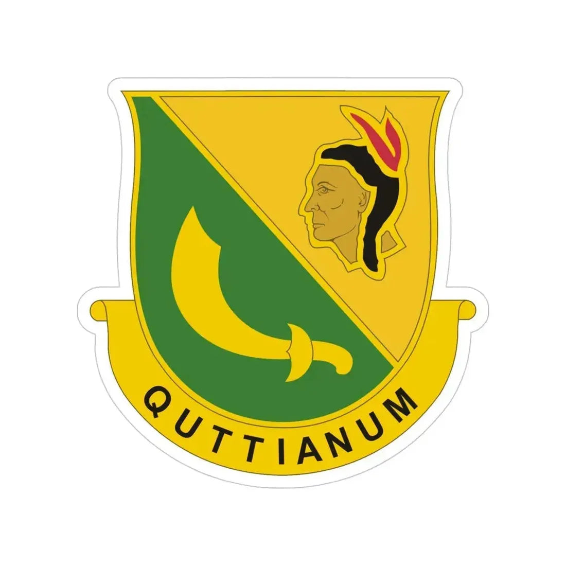 306 Military Police Battalion (U.S. Army) Transparent STICKER Die-Cut Vinyl Decal 4 Inch - The Sticker Space