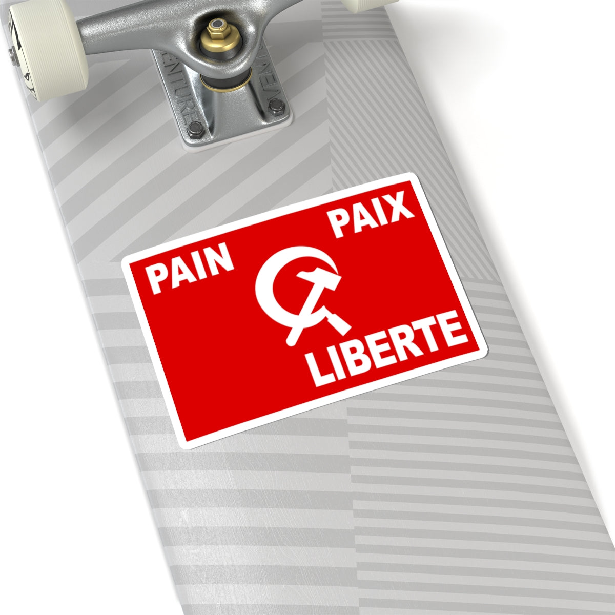 Flag of Algerian Communist Party (Algeria) STICKER Vinyl Kiss-Cut Decal