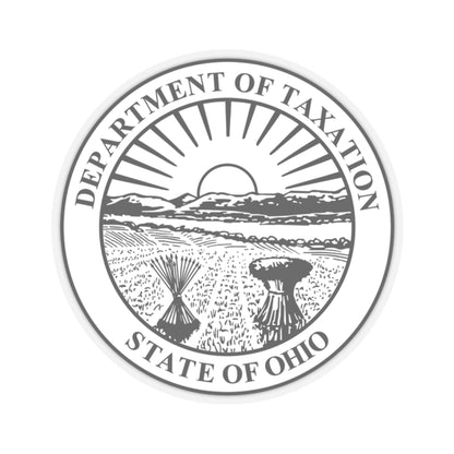 Seal of the Ohio Department of Taxation - STICKER Vinyl Kiss-Cut Decal