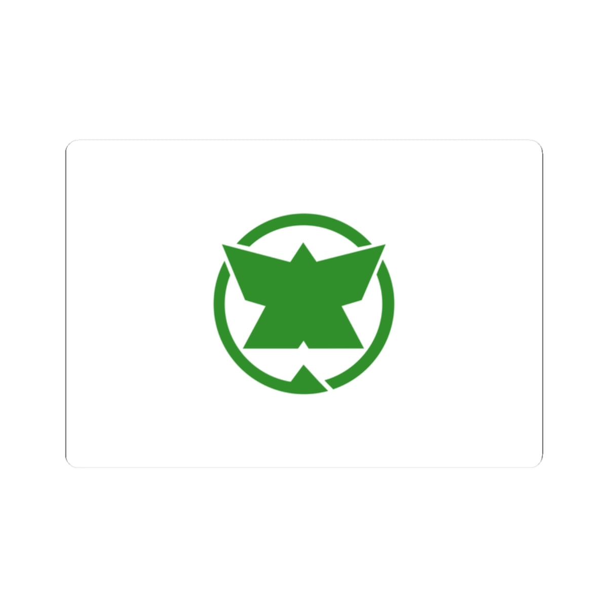 Flag of Ono Gifu (Japan) STICKER Vinyl Kiss-Cut Decal