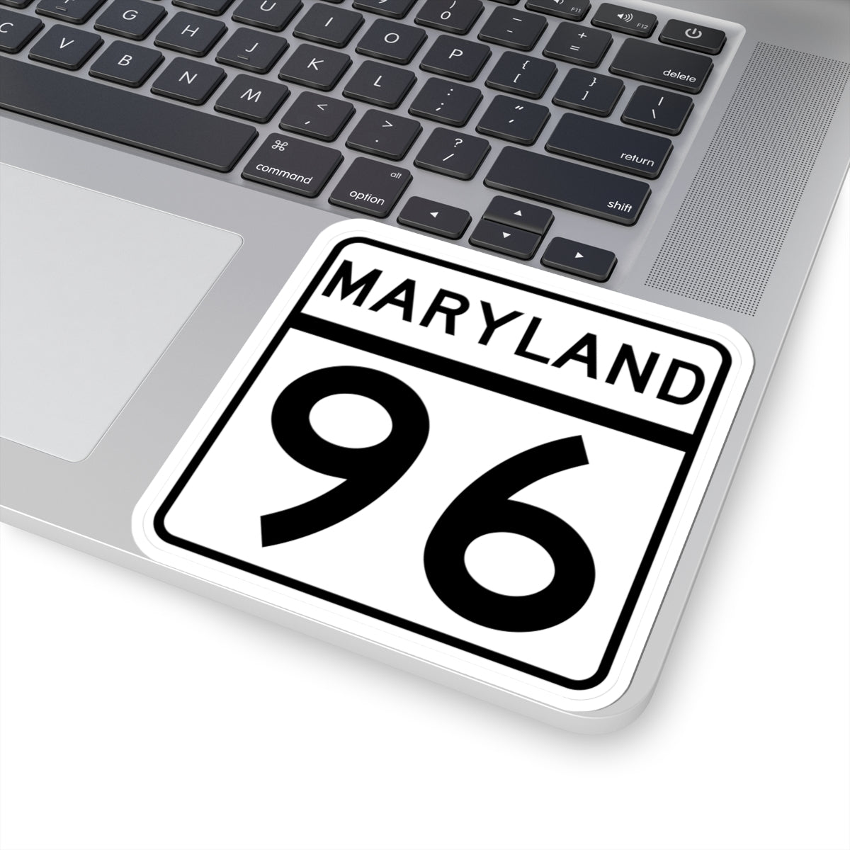 MD Route 96 (Maryland) (Road Sign) STICKER Vinyl Kiss-Cut Decal