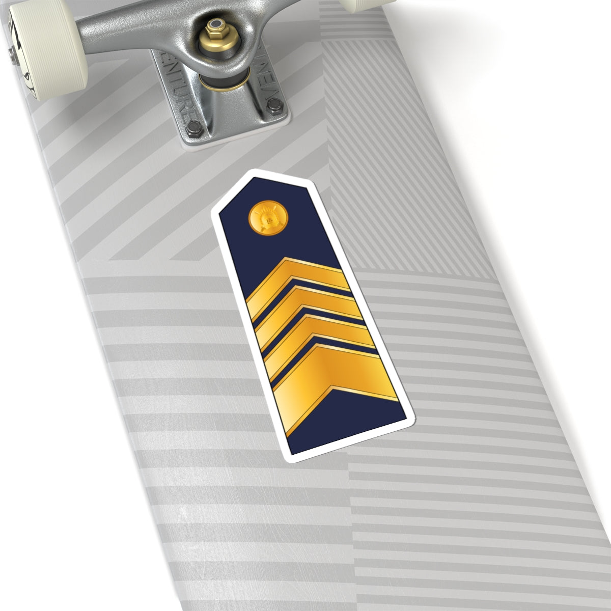 8.LVAF SGM (Latvia) (Military Rank) STICKER Vinyl Kiss-Cut Decal