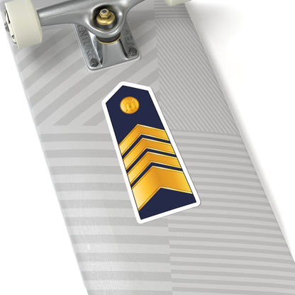 8.LVAF SGM (Latvia) (Military Rank) STICKER Vinyl Kiss-Cut Decal