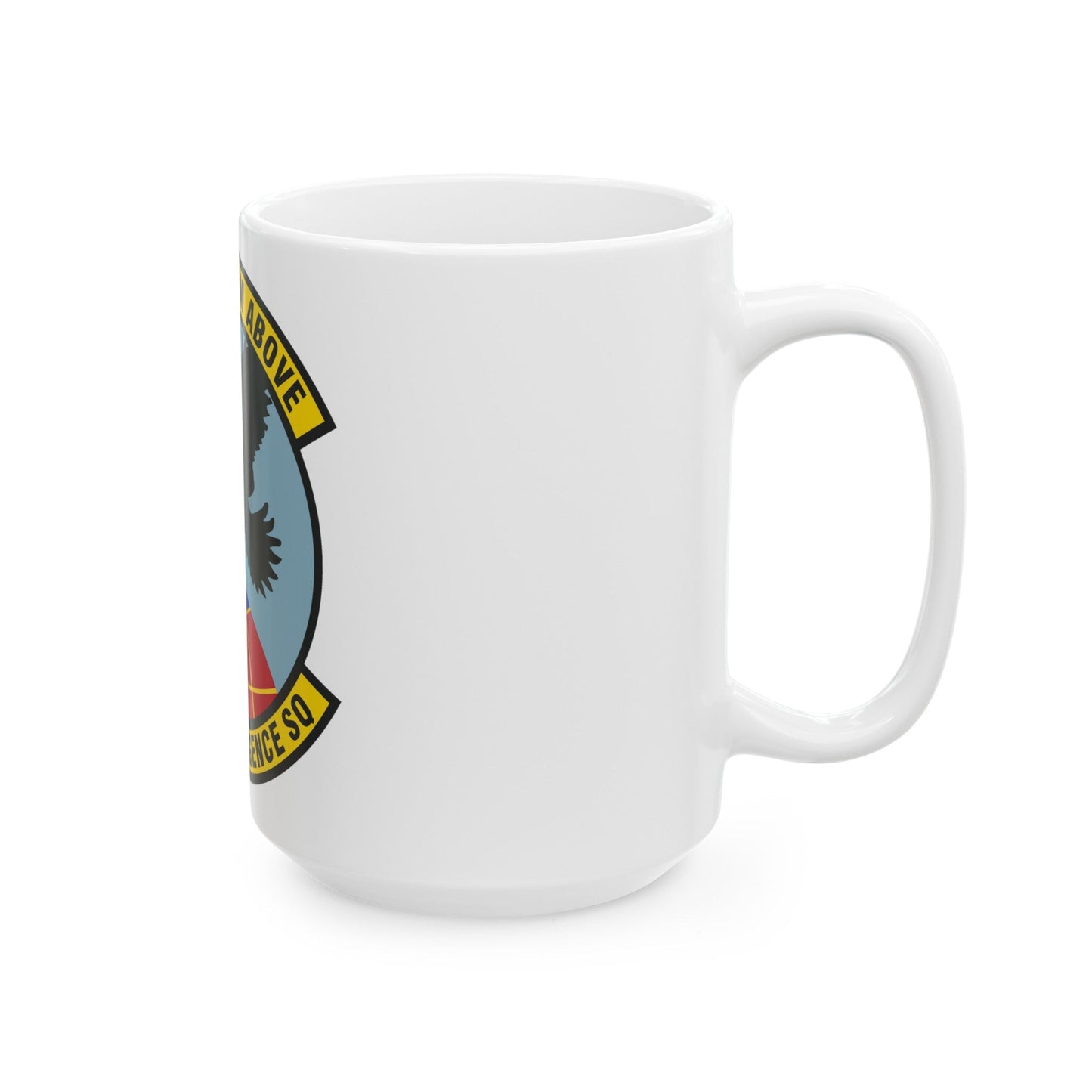 306th Intelligence Squadron (U.S. Air Force) White Coffee Mug-The Sticker Space