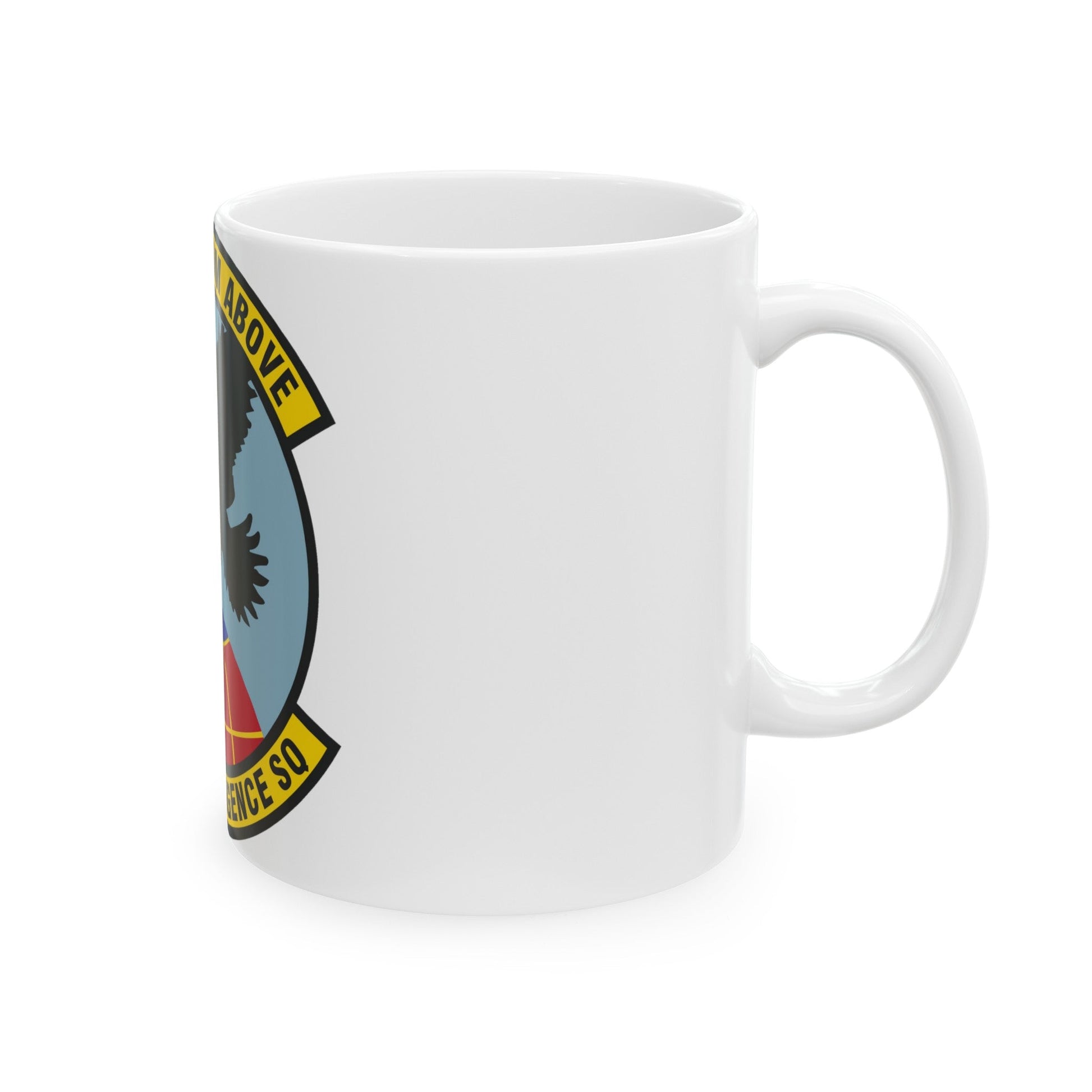 306th Intelligence Squadron (U.S. Air Force) White Coffee Mug-The Sticker Space