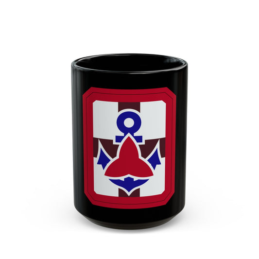 307 Medical Brigade (U.S. Army) Black Coffee Mug-15oz-The Sticker Space