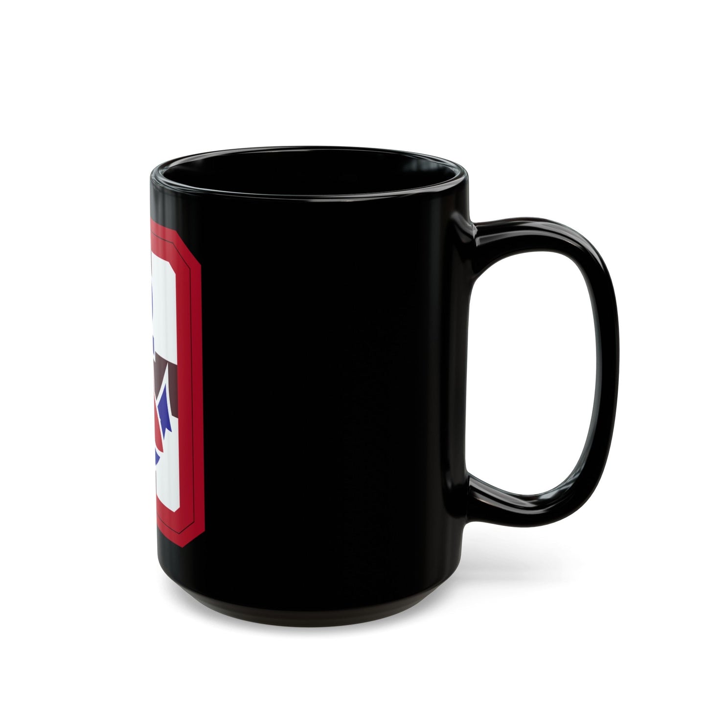 307 Medical Brigade (U.S. Army) Black Coffee Mug-The Sticker Space