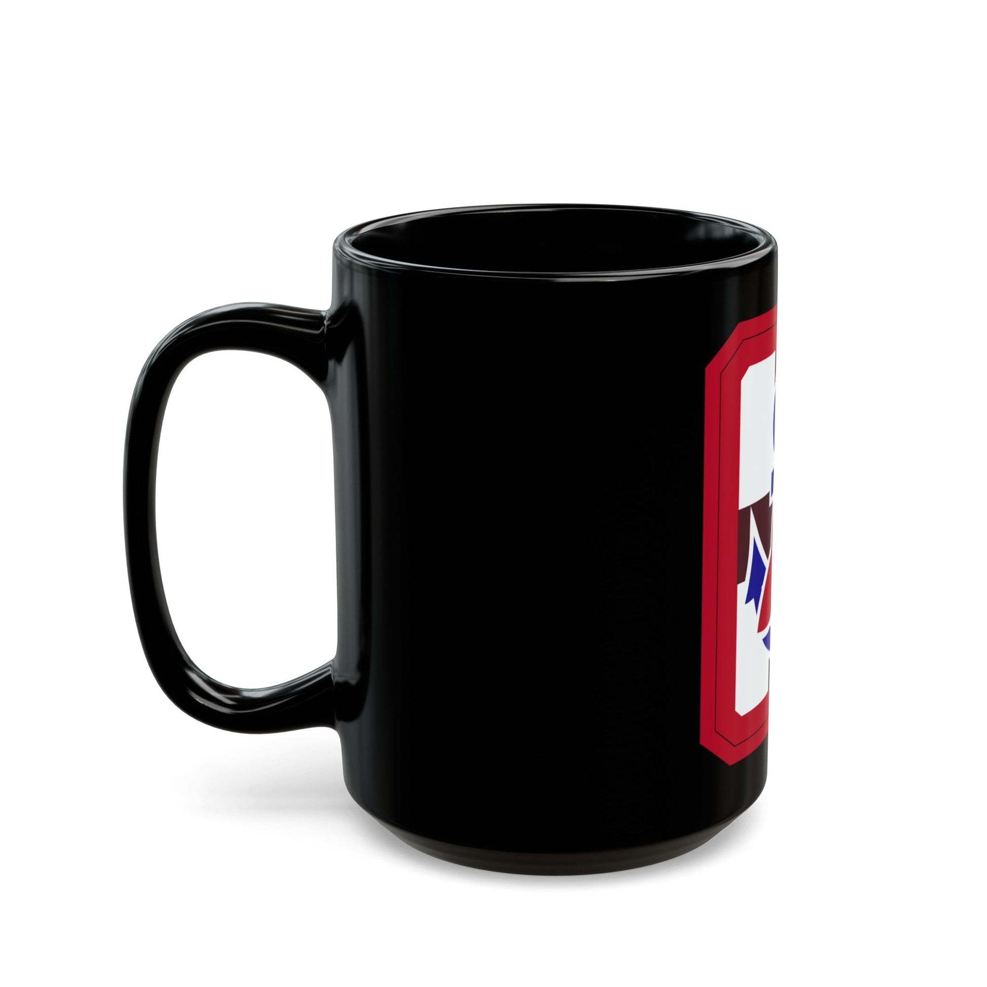 307 Medical Brigade (U.S. Army) Black Coffee Mug-The Sticker Space