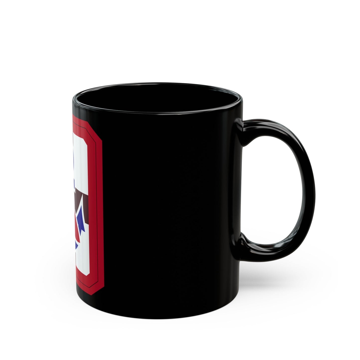 307 Medical Brigade (U.S. Army) Black Coffee Mug-The Sticker Space