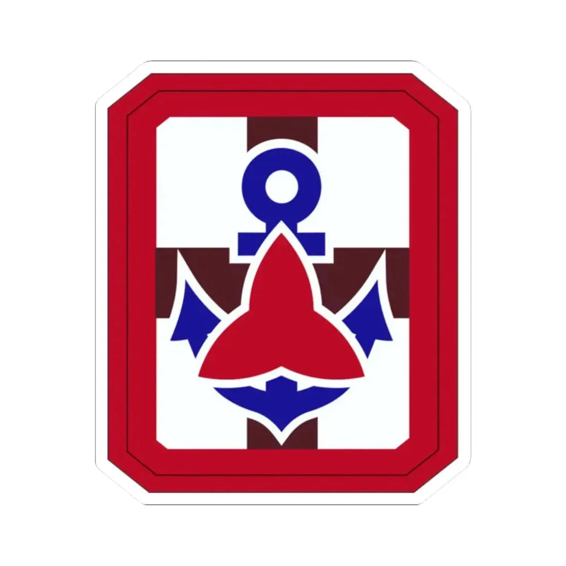 307 Medical Brigade (U.S. Army) STICKER Vinyl Kiss-Cut Decal 2 Inch White - The Sticker Space
