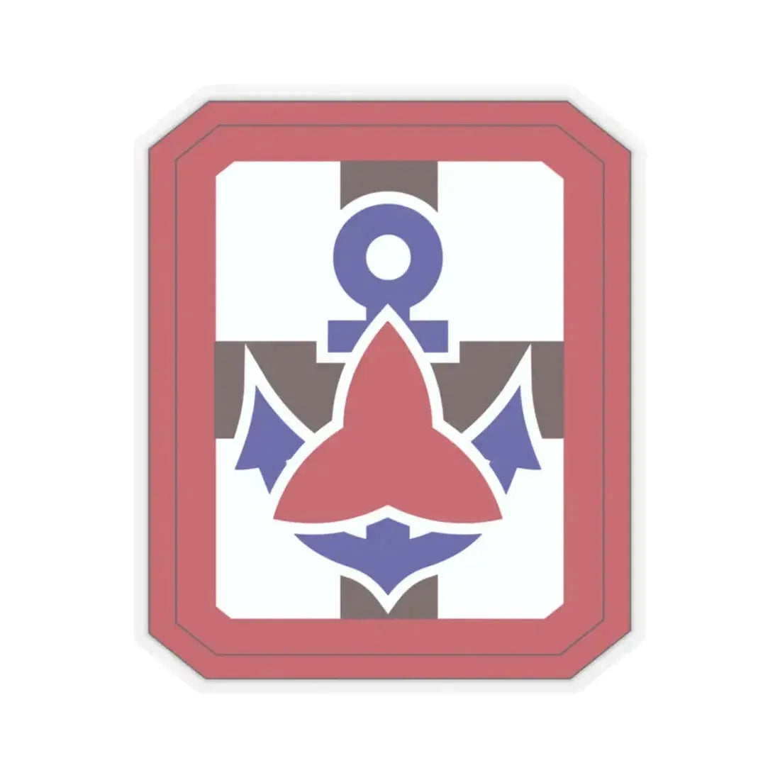 307 Medical Brigade (U.S. Army) STICKER Vinyl Kiss-Cut Decal 3 Inch Transparent - The Sticker Space