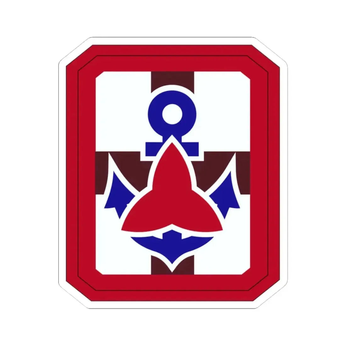 307 Medical Brigade (U.S. Army) STICKER Vinyl Kiss-Cut Decal 3 Inch White - The Sticker Space
