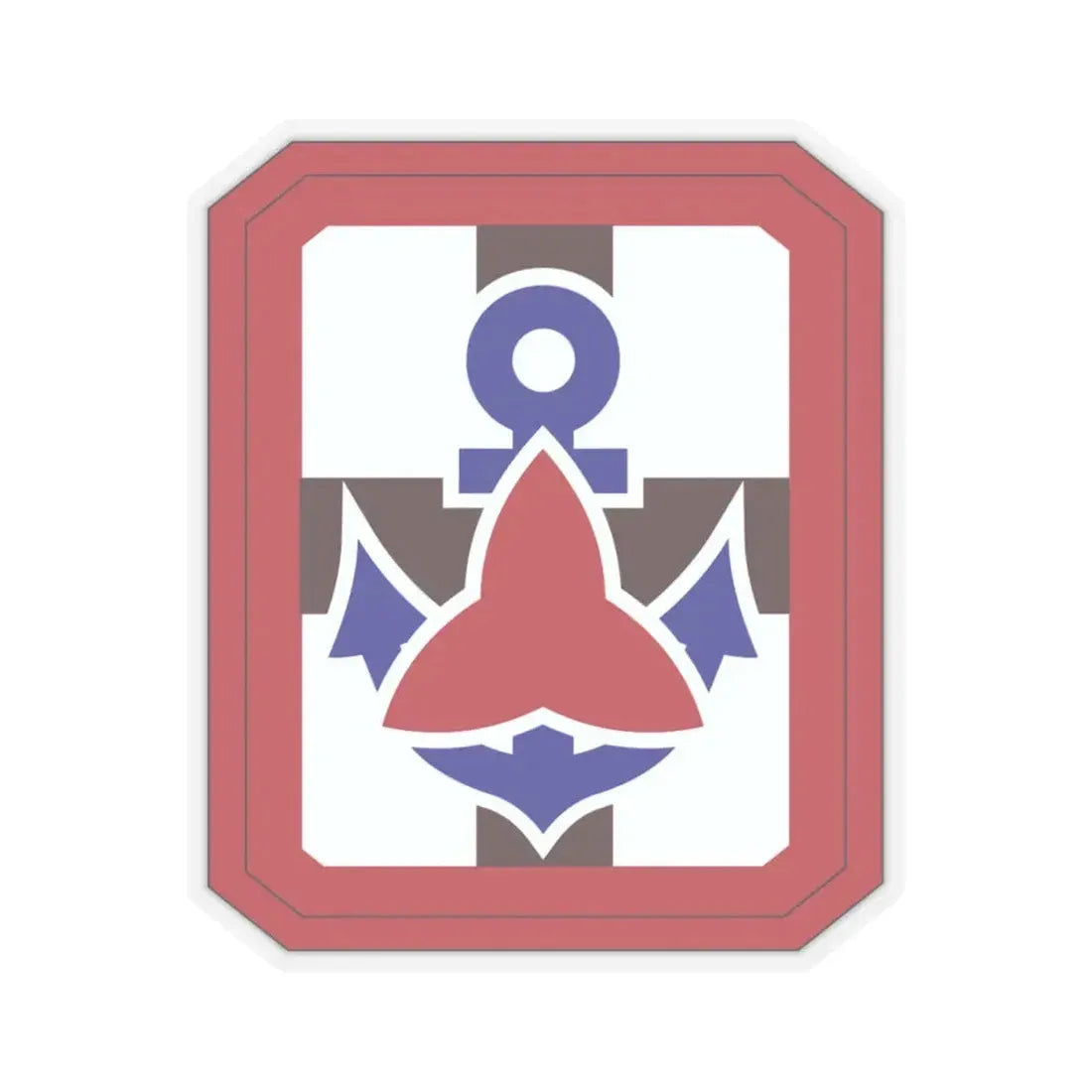 307 Medical Brigade (U.S. Army) STICKER Vinyl Kiss-Cut Decal 4 Inch Transparent - The Sticker Space
