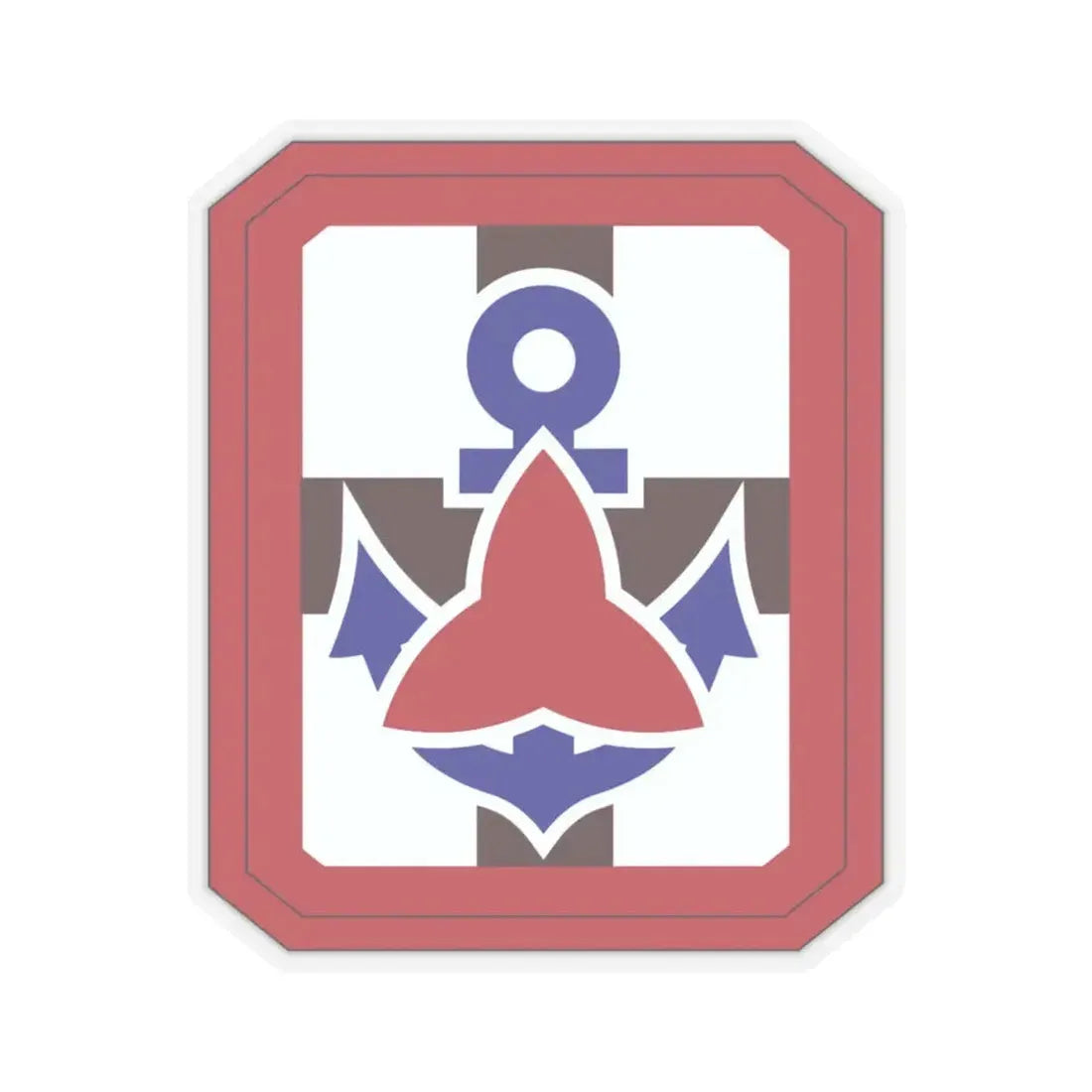 307 Medical Brigade (U.S. Army) STICKER Vinyl Kiss-Cut Decal 6 Inch Transparent - The Sticker Space
