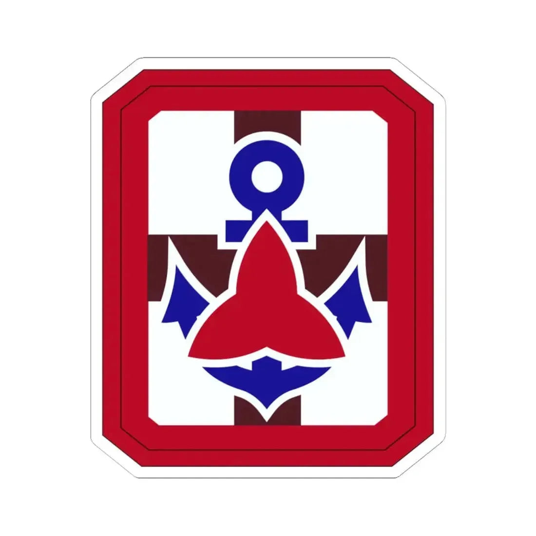 307 Medical Brigade (U.S. Army) STICKER Vinyl Kiss-Cut Decal 6 Inch White - The Sticker Space