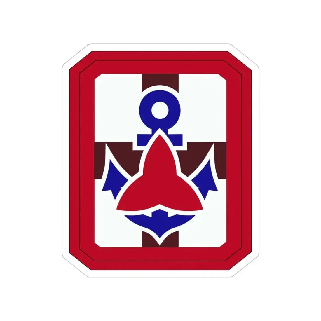 307 Medical Brigade (U.S. Army) Transparent STICKER Die-Cut Vinyl Decal 5 Inch - The Sticker Space