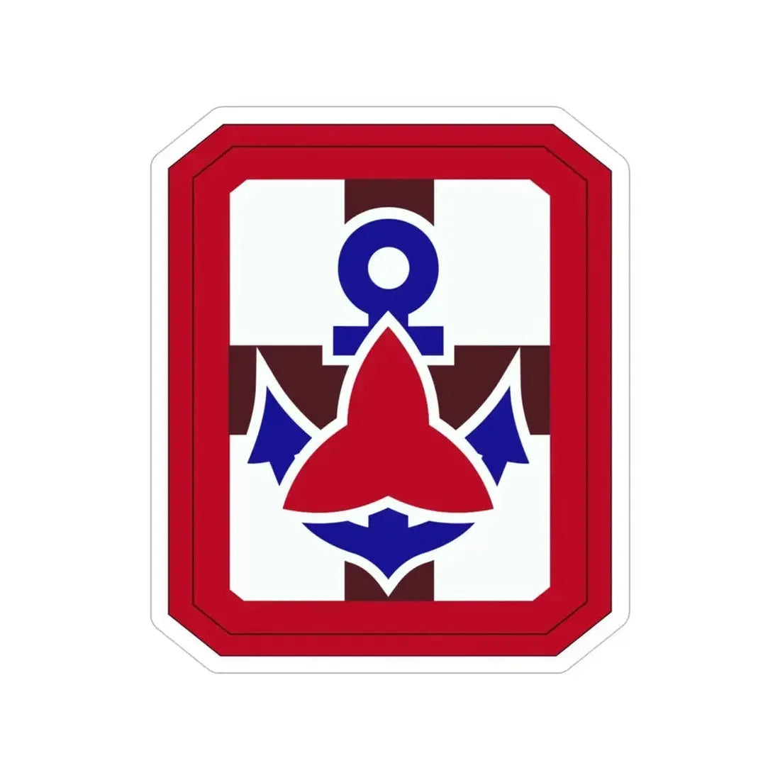 307 Medical Brigade (U.S. Army) Transparent STICKER Die-Cut Vinyl Decal - The Sticker Space