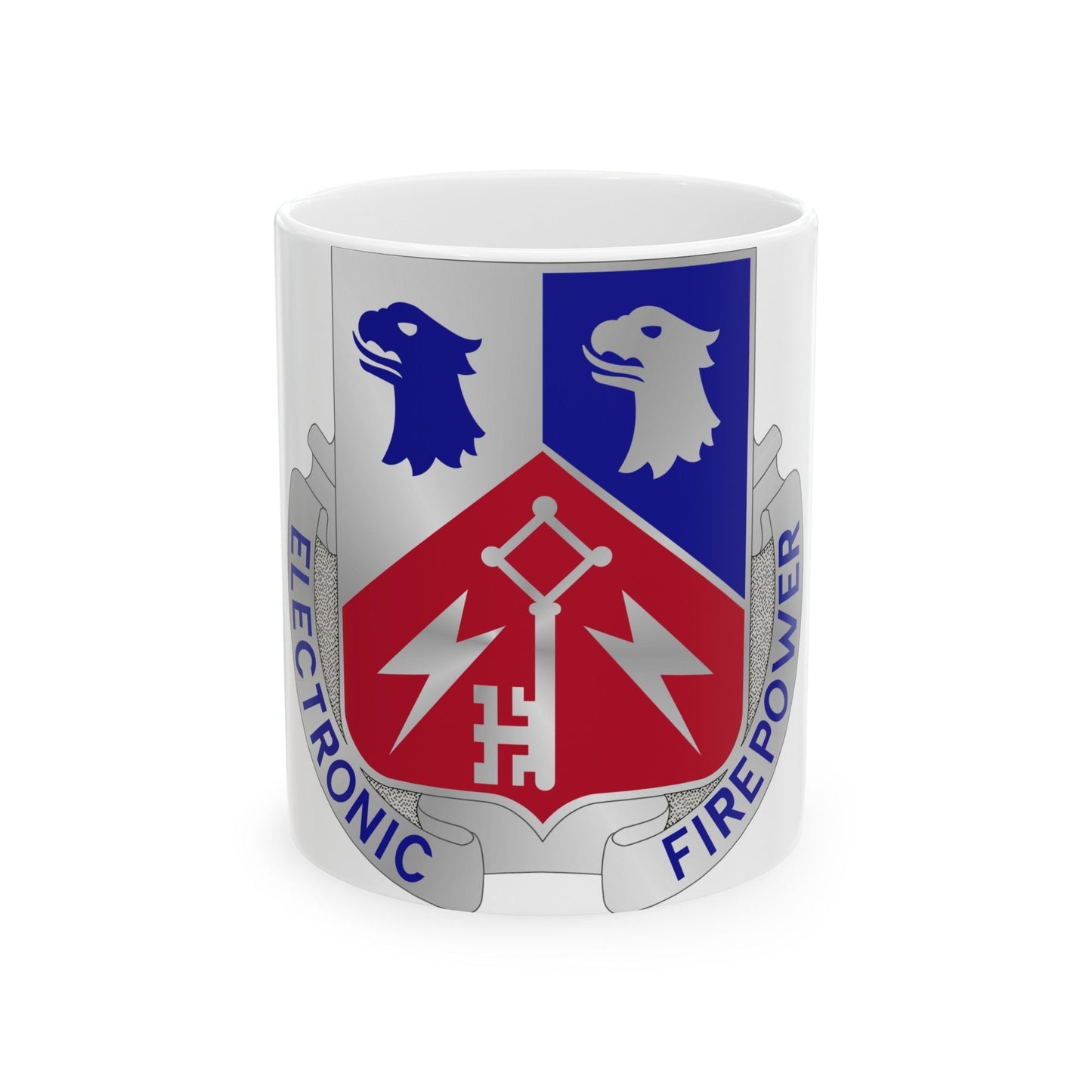 307 Military Intelligence Battalion (U.S. Army) White Coffee Mug-11oz-The Sticker Space