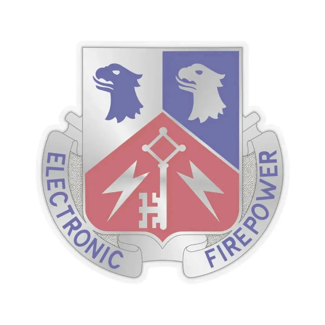 307 Military Intelligence Battalion (U.S. Army) STICKER Vinyl Kiss-Cut Decal 6 Inch Transparent - The Sticker Space