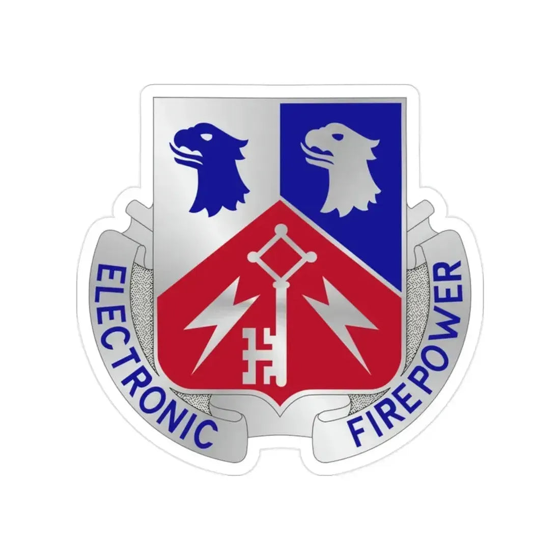 307 Military Intelligence Battalion (U.S. Army) Transparent STICKER Die-Cut Vinyl Decal 2 Inch - The Sticker Space
